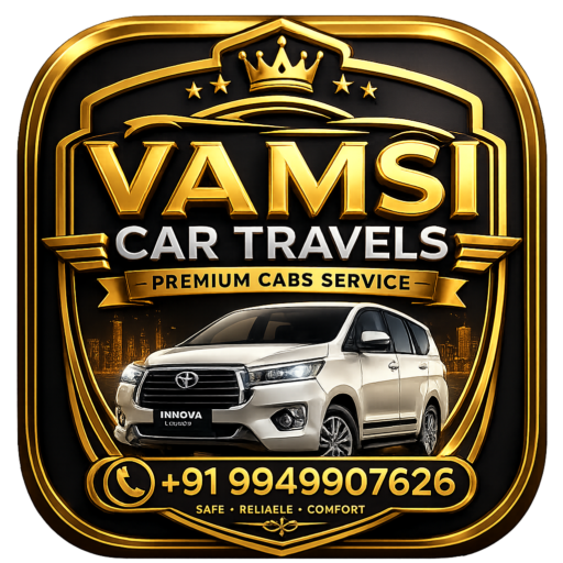 Vijayawada Best Car Travels – 9949907626 just Call Book Now in Vijayawada & Hyderabad We provide a convenient Doorstep pick-up and Drop-off Service, ensuring a hessle-free Travels Experience. Our reliable Service ensures that you are picked up from your location and safely transportrd to your desired destination, delivering both comfort and efficency. with Vamsi Car Tracels, you can enjoy seamless, stress-free journeys every Time